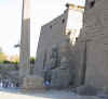 Ingresso al tempio di Luxor